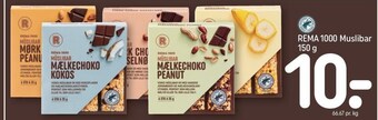 Rema 1000 muslibar 150 g