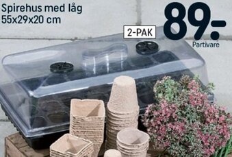 REMA 1000 Spirehus Med Låg 55x29x20 cm tilbud