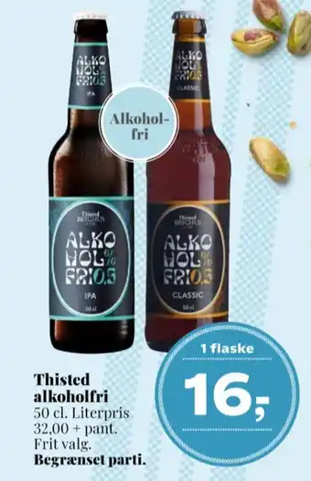 Dagli'Brugsen Classic øl - alkoholfri tilbud