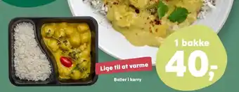 Kvickly Ukendt boller i karry tilbud