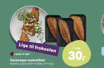 Kvickly Ukendt makrel tilbud