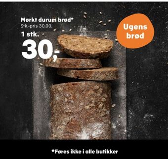 Kvickly Ukendt bageren rugbrød tilbud