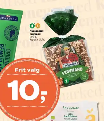 Dagli'Brugsen Skovmand rugbrød-skiver tilbud