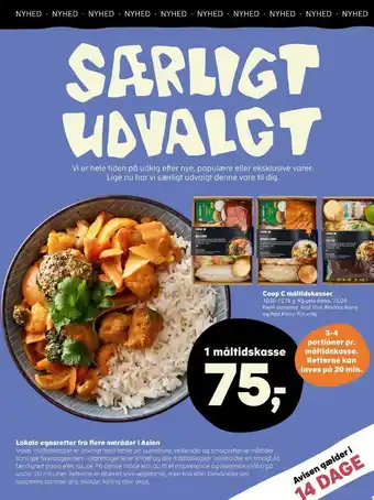 Kvickly Coop måltidskasse tilbud