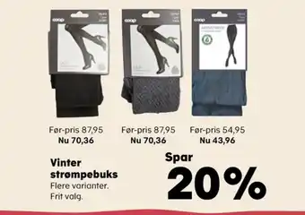 Kvickly Coop strømpebukser tilbud
