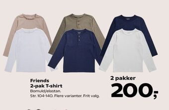 Kvickly Friends t-shirt tilbud