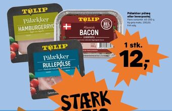 Kvickly Bacon leverpostej tilbud