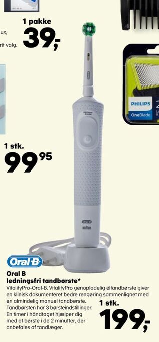 Kvickly Braun oral-b eltandbørste tilbud