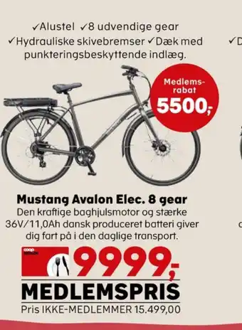 Mustang el-cykel