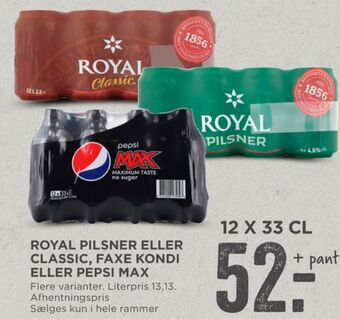 MENY Pepsi max cola tilbud