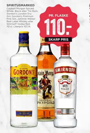 MENY Red label whisky tilbud