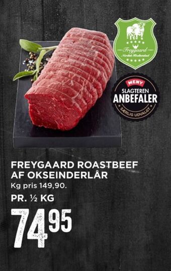 MENY Freygaard roastbeef tilbud