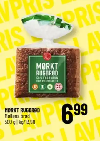 Løvbjerg Møllens brød rugbrød-skiver tilbud