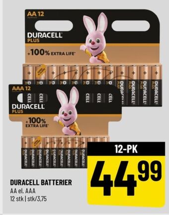 Duracell batterier