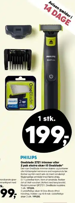 SuperBrugsen Oneblade barbermaskine tilbud