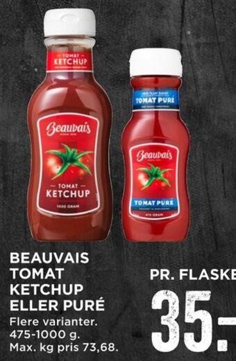 MENY Beauvais ketchup tilbud