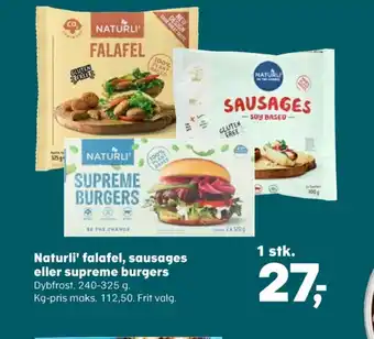 SuperBrugsen Naturli' falafel tilbud