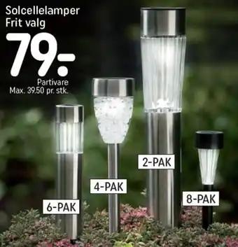 REMA 1000 Solcellelamper tilbud