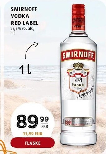 Scandinavian Park Smirnoff vodka red label tilbud