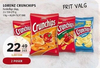 Scandinavian Park Lorenz crunchips tilbud
