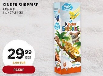 Scandinavian Park Kinder surprise tilbud
