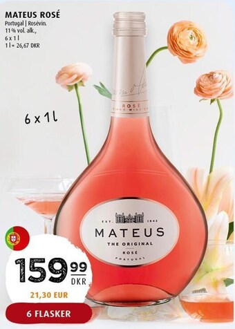 Scandinavian Park Mateus rosé tilbud