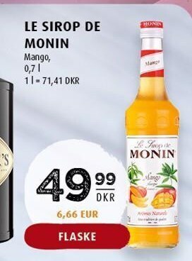 Le sirop de monin