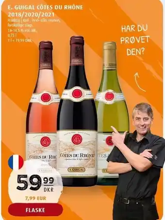E. guigal côtes du rhone 2018/2020/2021