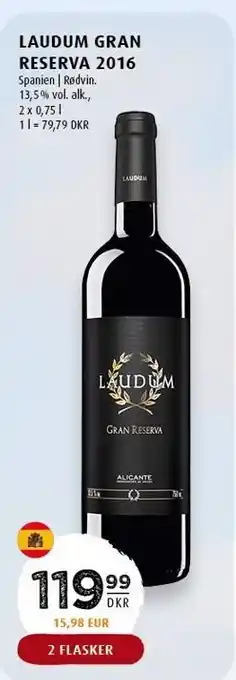 Laudum gran reserva 2016