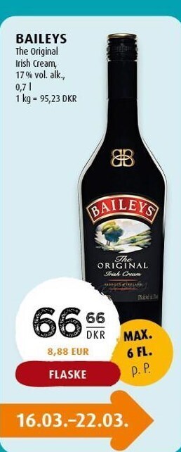 Scandinavian Park Baileys tilbud