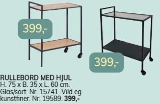 Rullebord med hjul