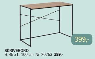 Daells Bolighus Skrivebord tilbud