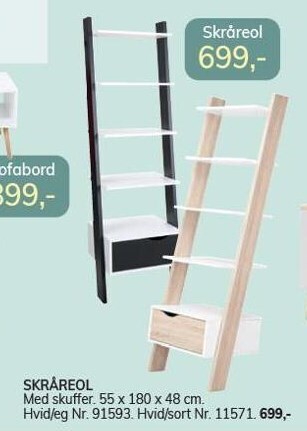 Daells Bolighus Skråreol tilbud