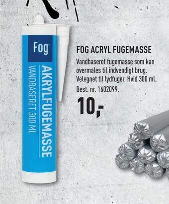 Fog acryl fugemasse