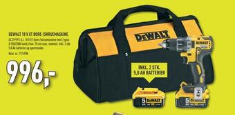 Dewalt 18 v xt bore-/skruemaskine