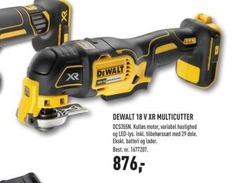 Dewalt 18 v xr multicutter