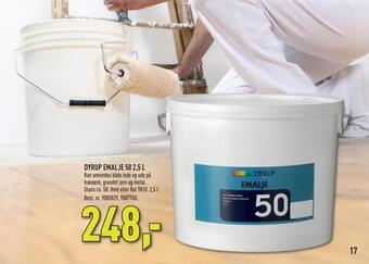 Johannes Fog Dyrup emalje 50 2,5 l tilbud