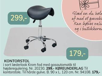Daells Bolighus Kontorstol tilbud