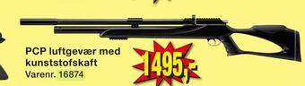 Harald Nyborg Pcp luftgevær med kunststofskaft tilbud