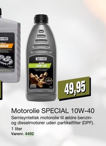 Harald Nyborg Motorolie special 10w-40 tilbud