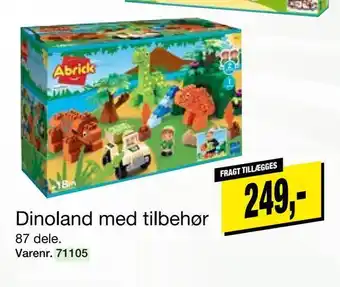 Harald Nyborg Dinoland med tilbehør tilbud