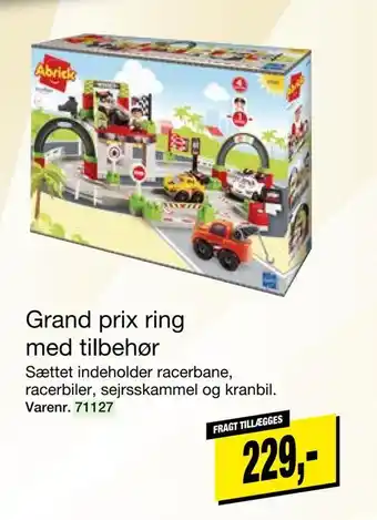 Harald Nyborg Grand prix ring med tilbehør tilbud