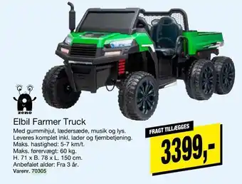 Elbil farmer truck