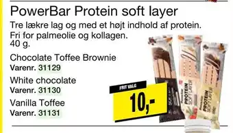 Harald Nyborg Powerbar protein soft layer tilbud