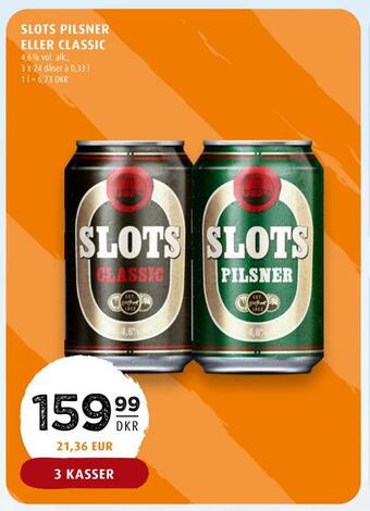 Slots pilsner eller classic