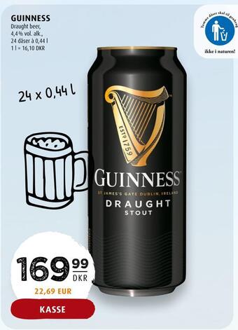 Scandinavian Park Guinness tilbud