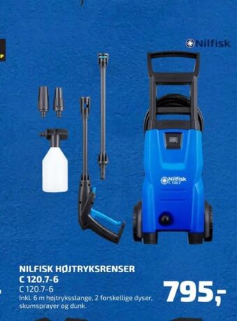 Davidsen Nilfisk højtryksrenser tilbud