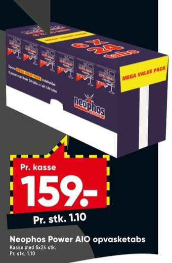 Bilka Neophos maskinopvask-tabs tilbud
