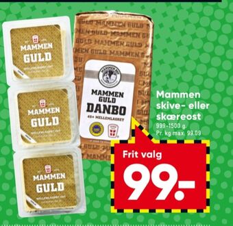 Bilka Mammen skiveost guld tilbud