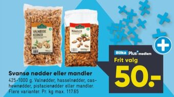 Bilka Svansø valnødder tilbud